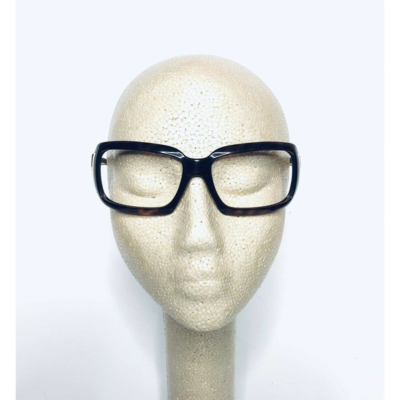 Prada Tortoise Rectangular Wrap Glasses main image 4